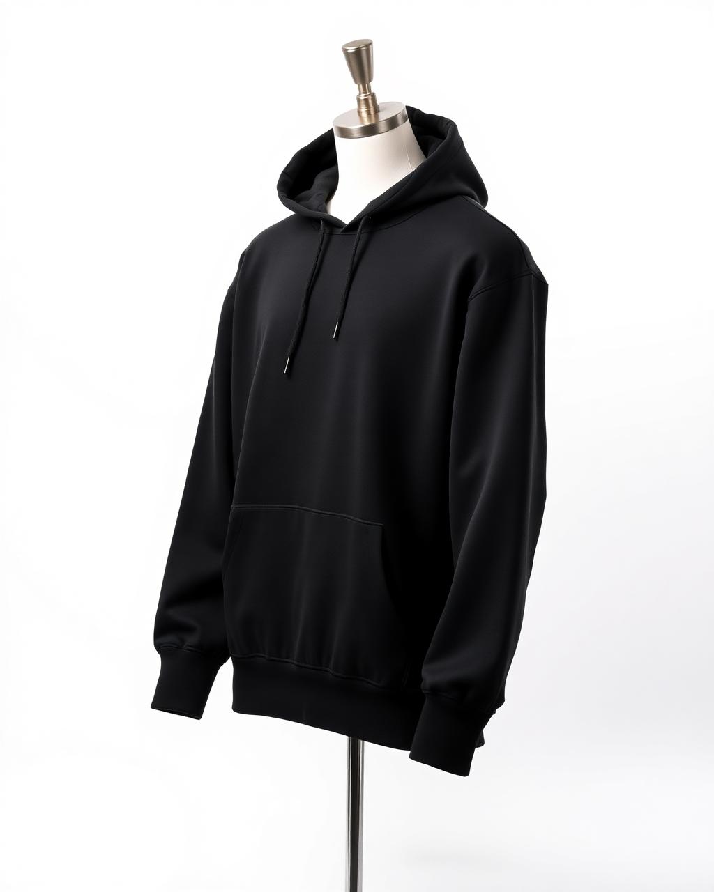 Essential Hoodie in Onyx